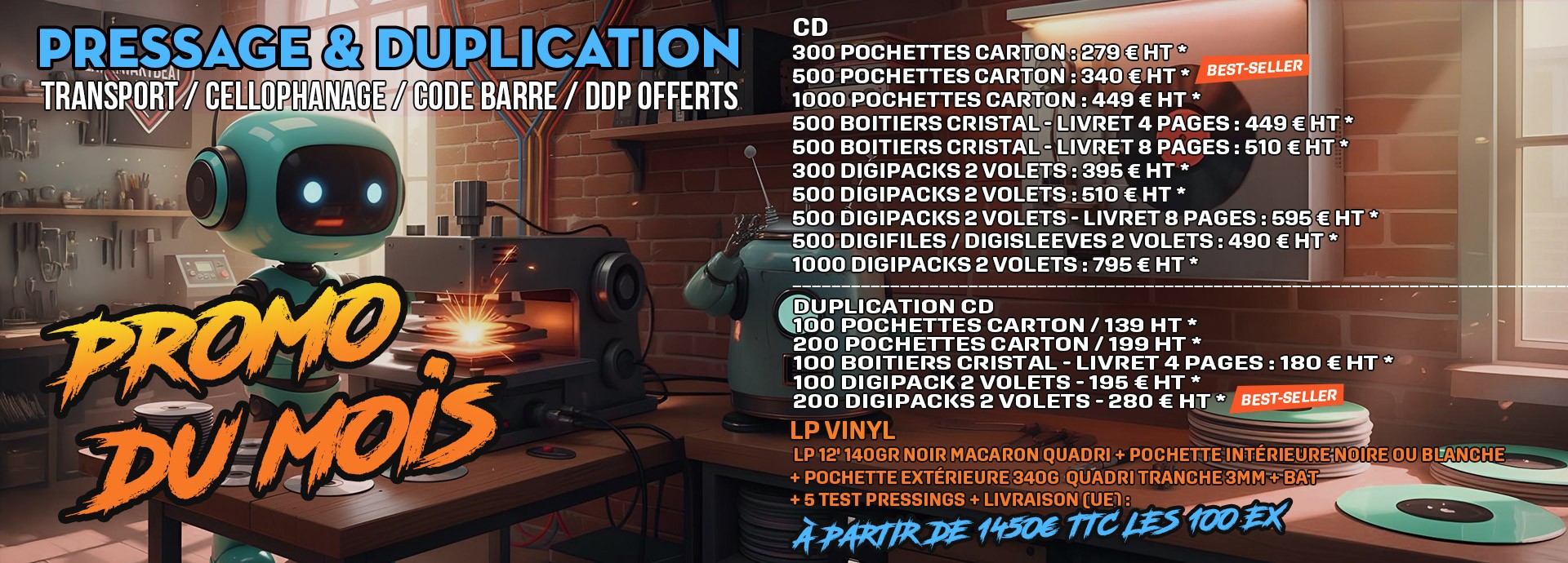 service duplication cd